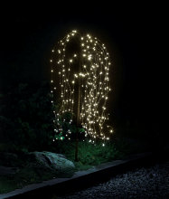 Ljusträd Hängpil 300 LED 140 cm Stemning